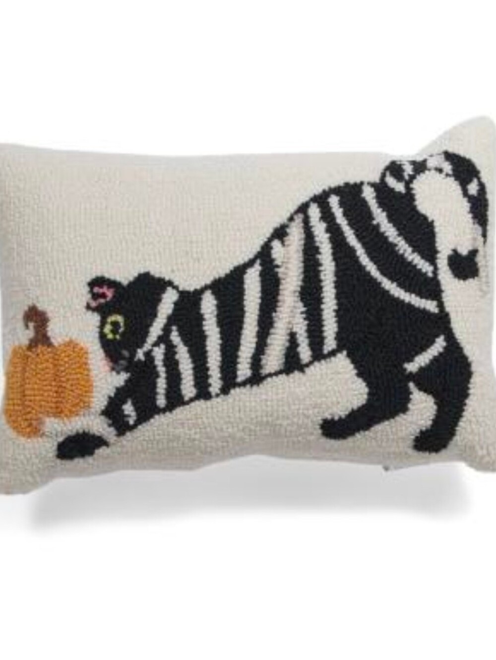 🤎▪️Peking Handicraft ▪️12x18 Black Cat Mummy costume hook pillow
